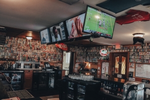 a sports bar