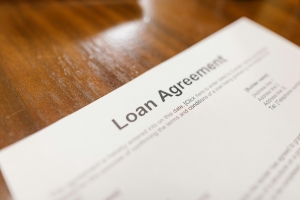 A Loan Agreement form.